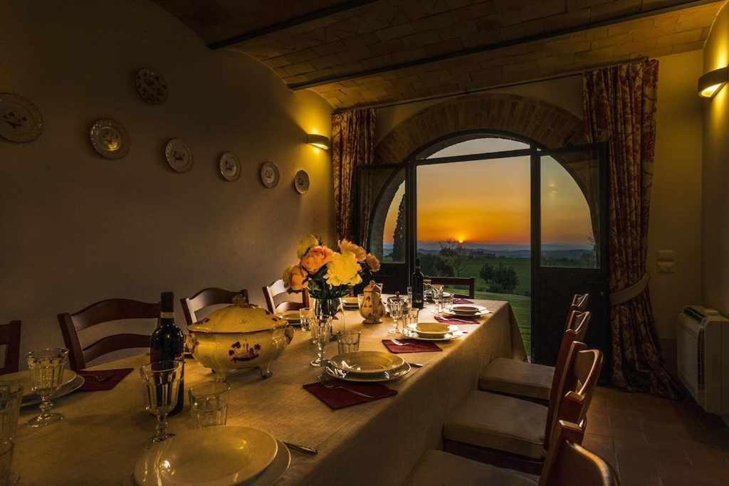 Villa I Cipressini Piscina Riscaldata Spa Toscana Pienza Eksteriør billede