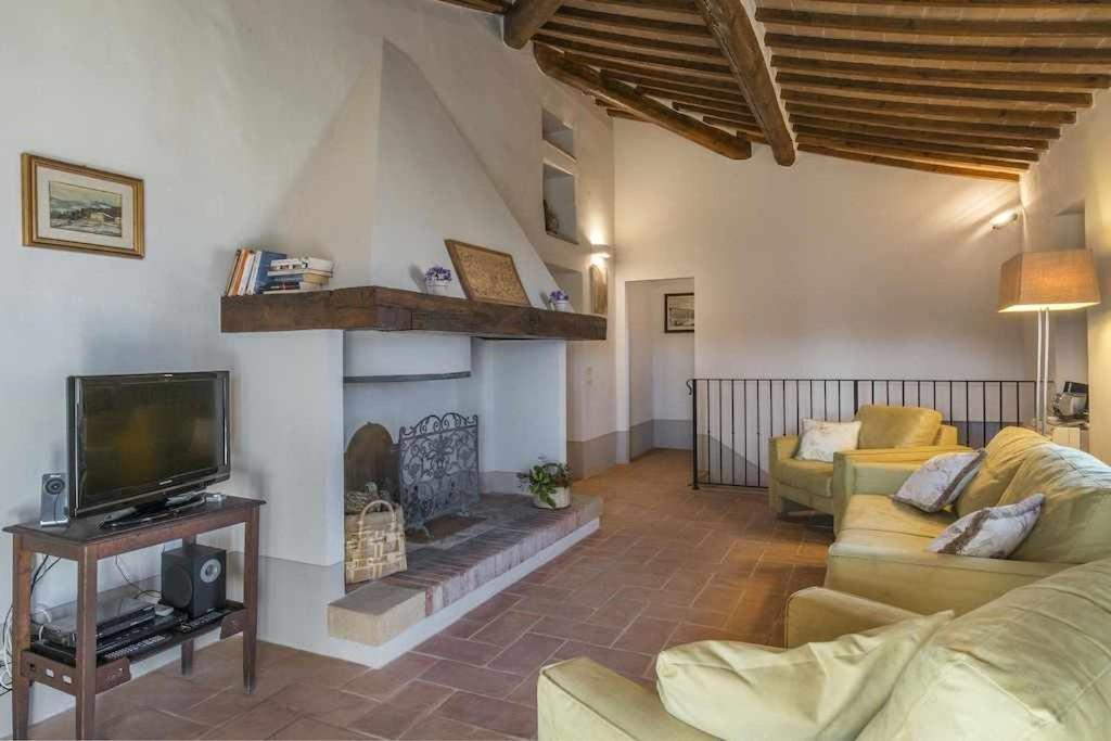 Villa I Cipressini Piscina Riscaldata Spa Toscana Pienza Eksteriør billede
