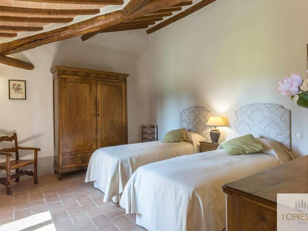 Villa I Cipressini Piscina Riscaldata Spa Toscana Pienza Eksteriør billede