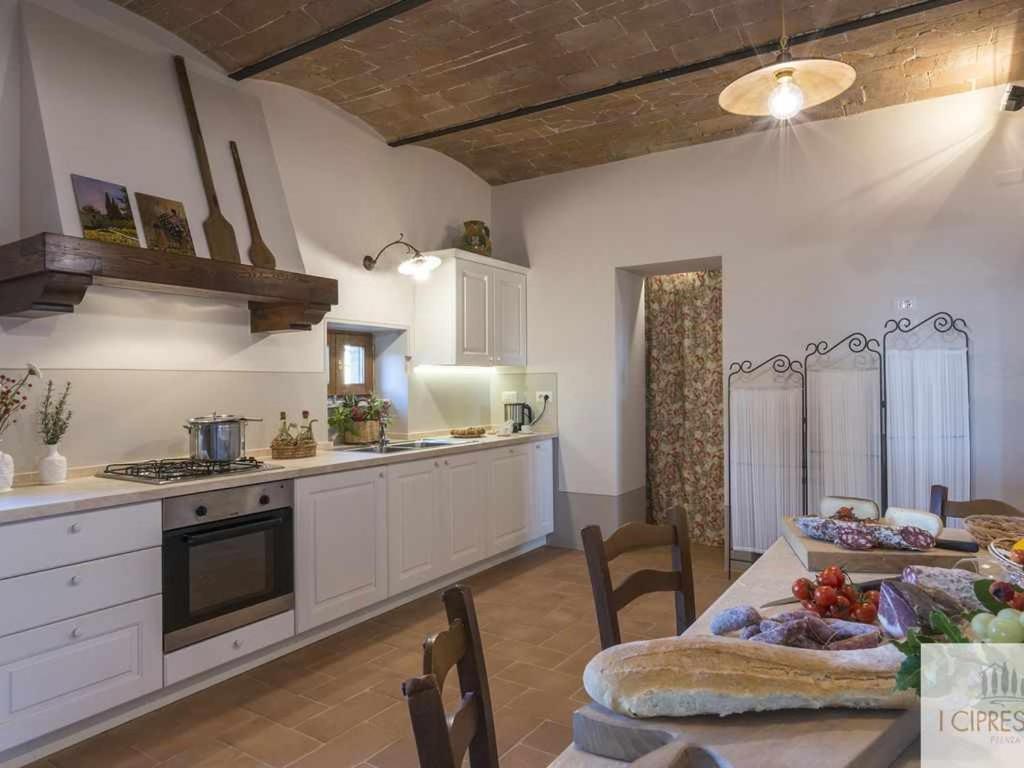 Villa I Cipressini Piscina Riscaldata Spa Toscana Pienza Eksteriør billede